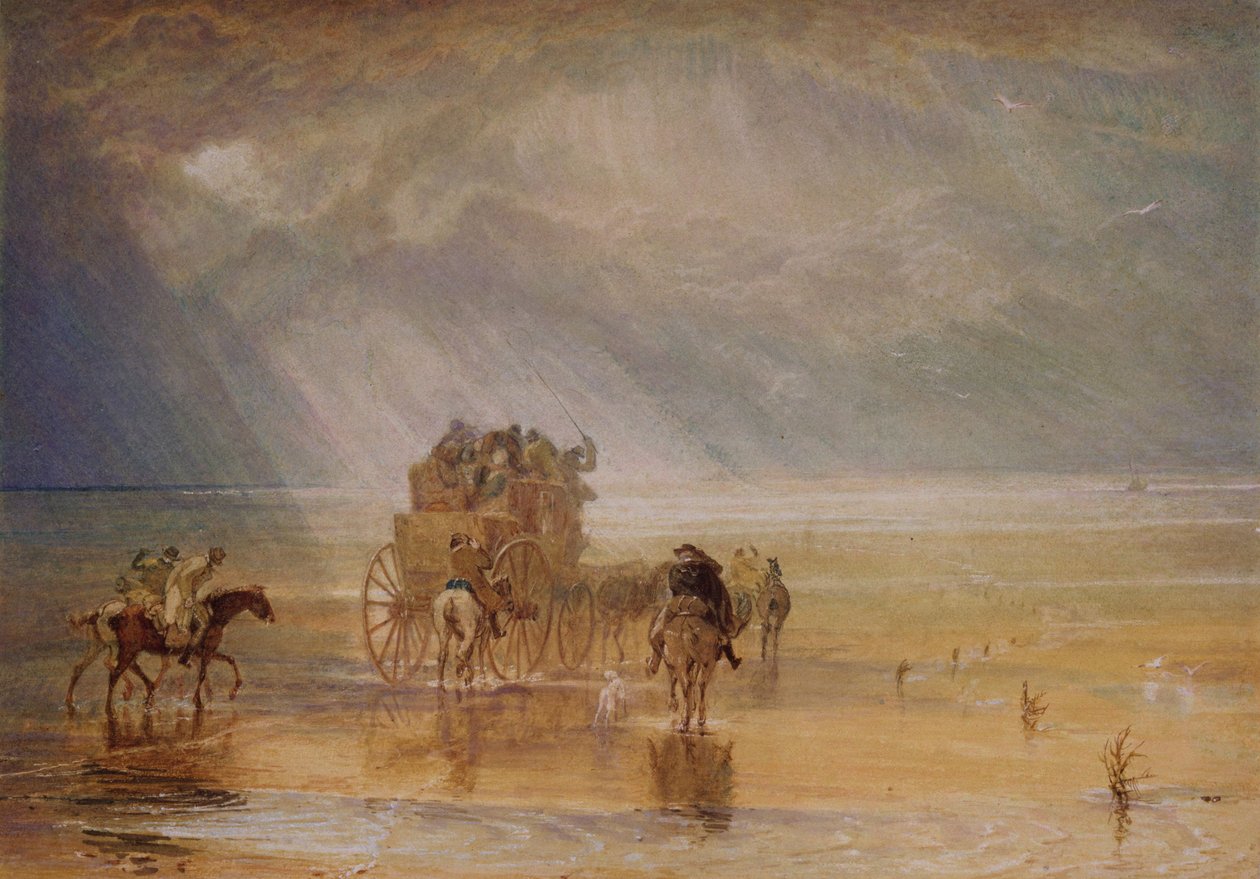 लैंकेस्टर सैंड्स, 1816-1825 द्वारा जोसेफ मैलॉर्ड विलियम टर्नर