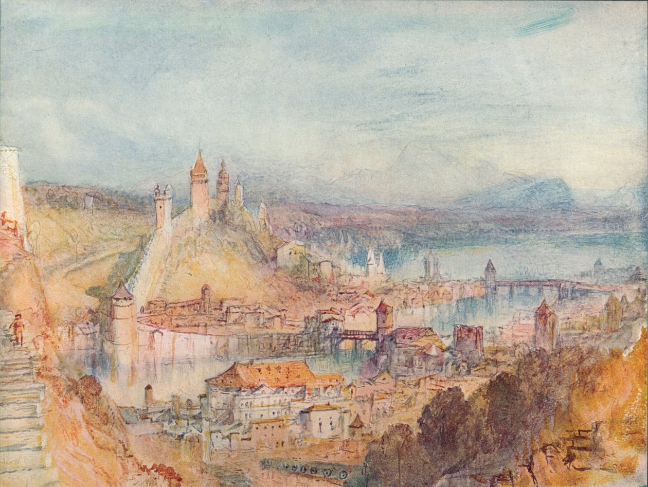 ल्यूसर्न, 1909 द्वारा जोसेफ मैलॉर्ड विलियम टर्नर