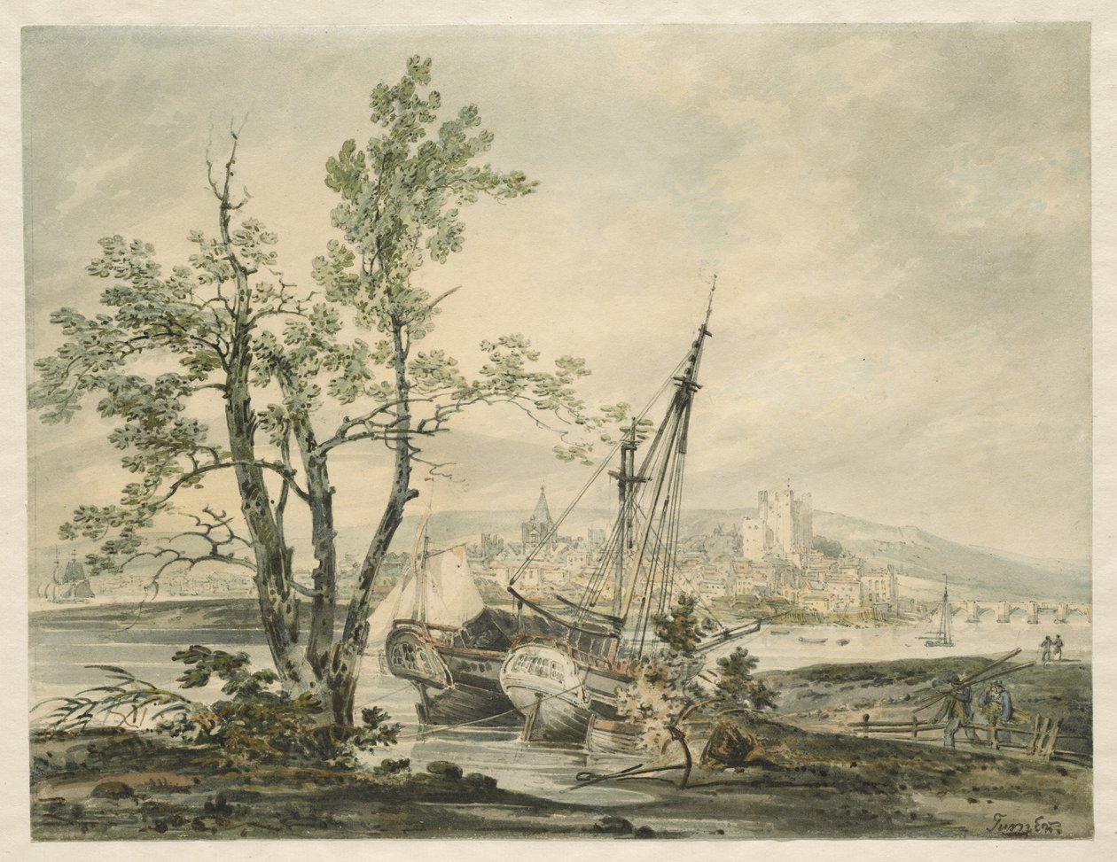 रोचेस्टर, c.1793 द्वारा जोसेफ मैलॉर्ड विलियम टर्नर