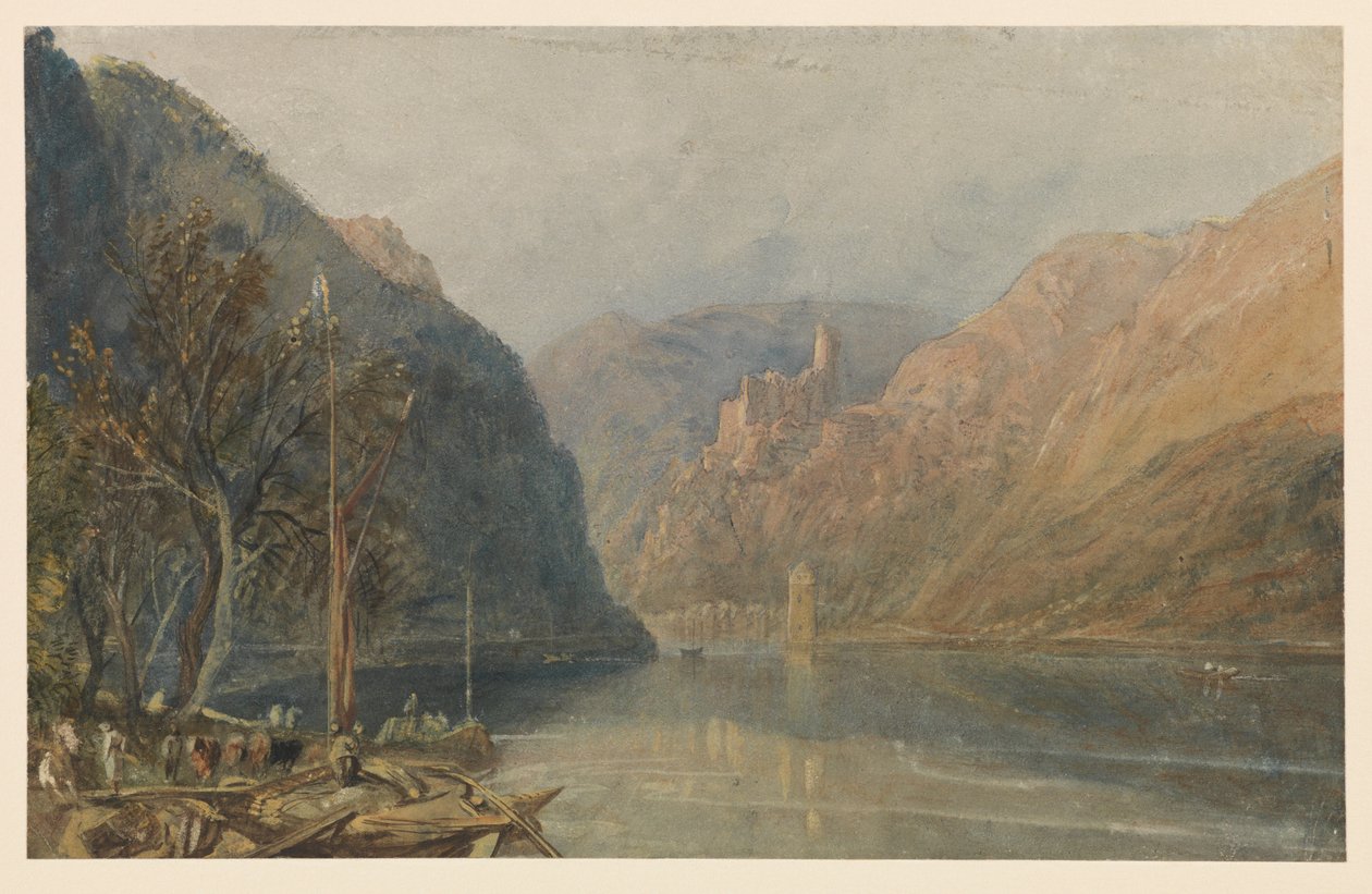 सेंट गॉर्सहॉउस और काट्ज़ कैसल, 1817 द्वारा जोसेफ मैलॉर्ड विलियम टर्नर