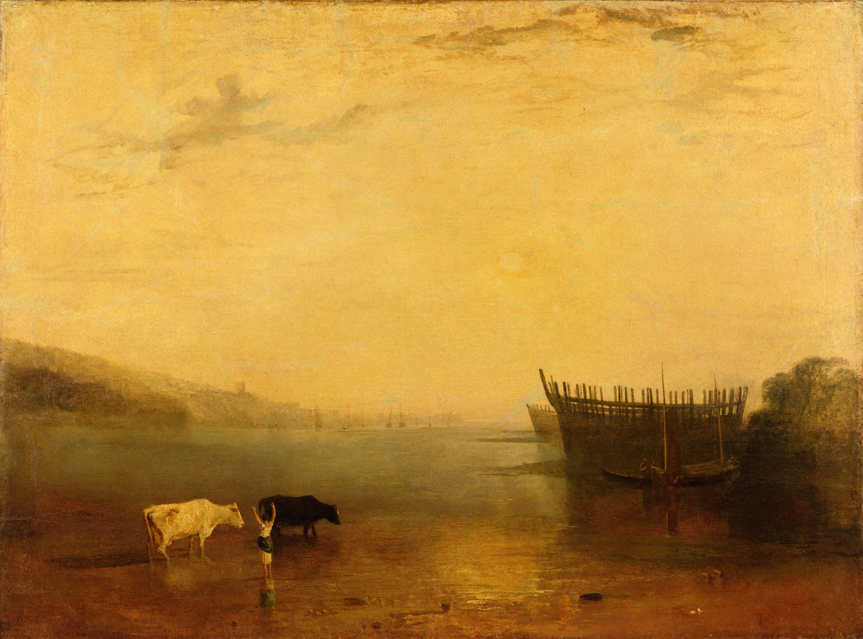 टेग्नमाउथ हार्बर, c.1812 द्वारा जोसेफ मैलॉर्ड विलियम टर्नर