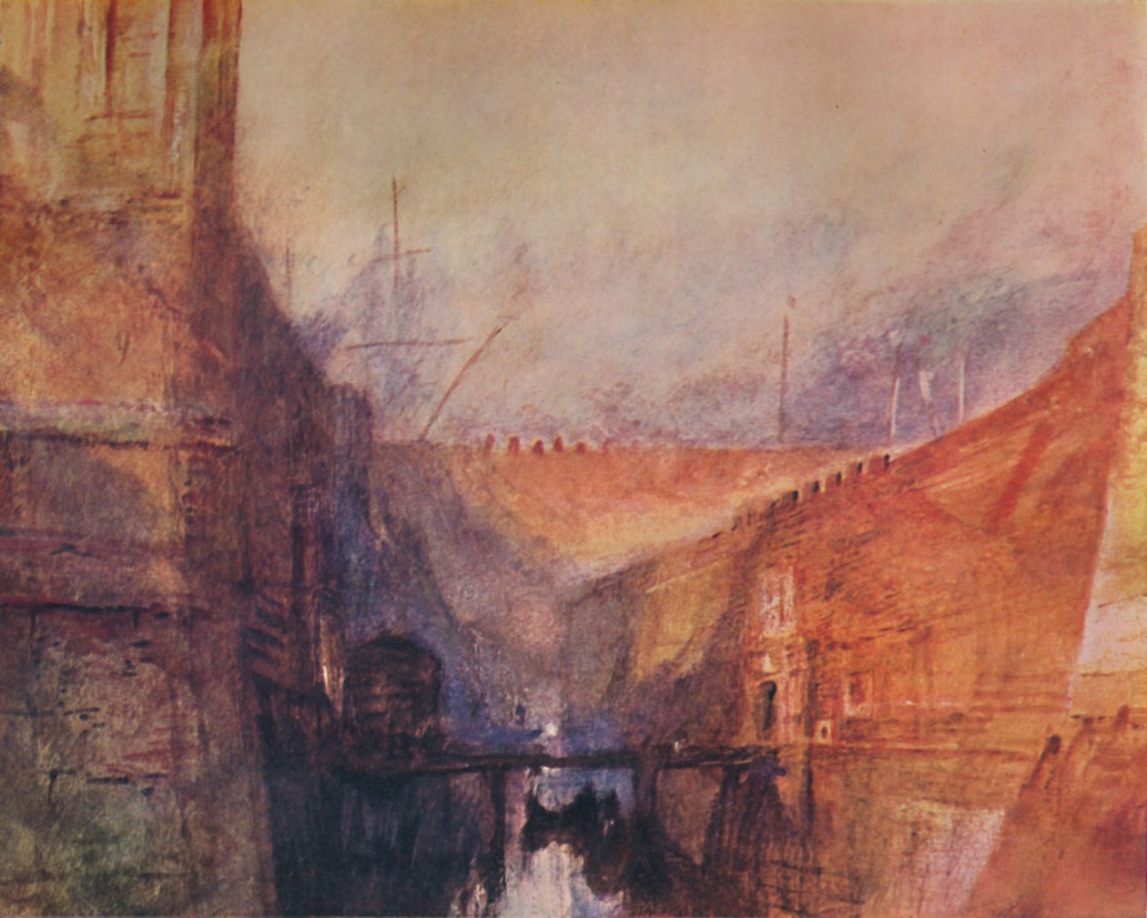 शस्त्रागार, c1840, 1925। द्वारा जोसेफ मैलॉर्ड विलियम टर्नर