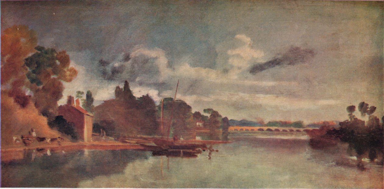 वाल्टन ब्रिज के पास टेम्स, 1805, 1938 द्वारा जोसेफ मैलॉर्ड विलियम टर्नर