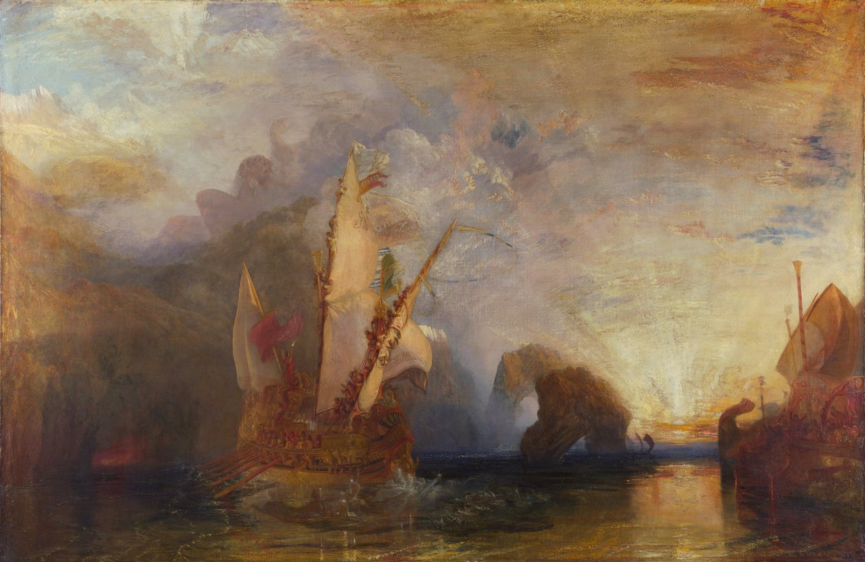 Ulysses Deriding Polyphemus द्वारा जोसेफ मैलॉर्ड विलियम टर्नर