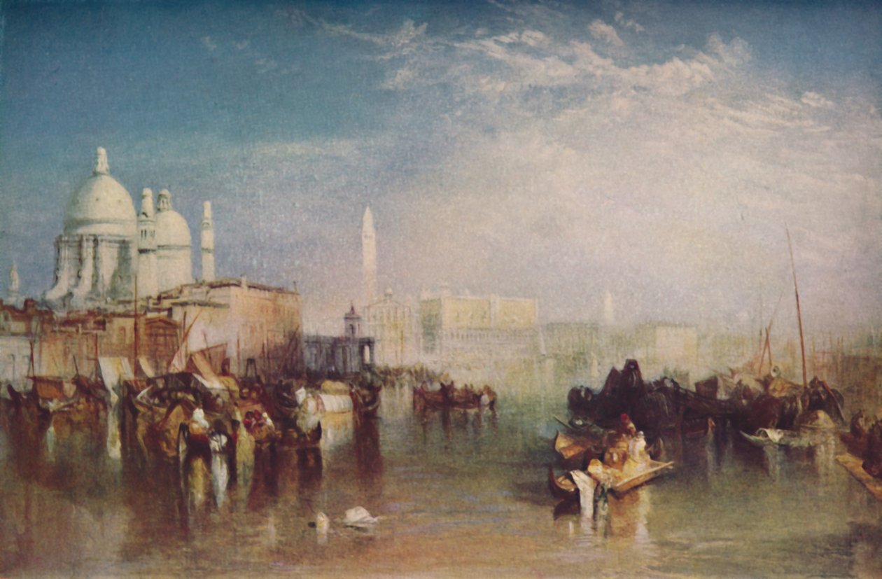 वेनिस, 1840, सी 1950। द्वारा जोसेफ मैलॉर्ड विलियम टर्नर