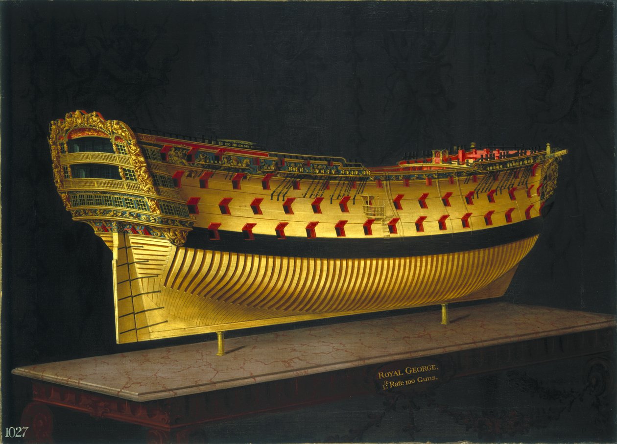 एचएमएस रॉयल जॉर्ज, 1773-75 द्वारा जोसेफ मार्शल