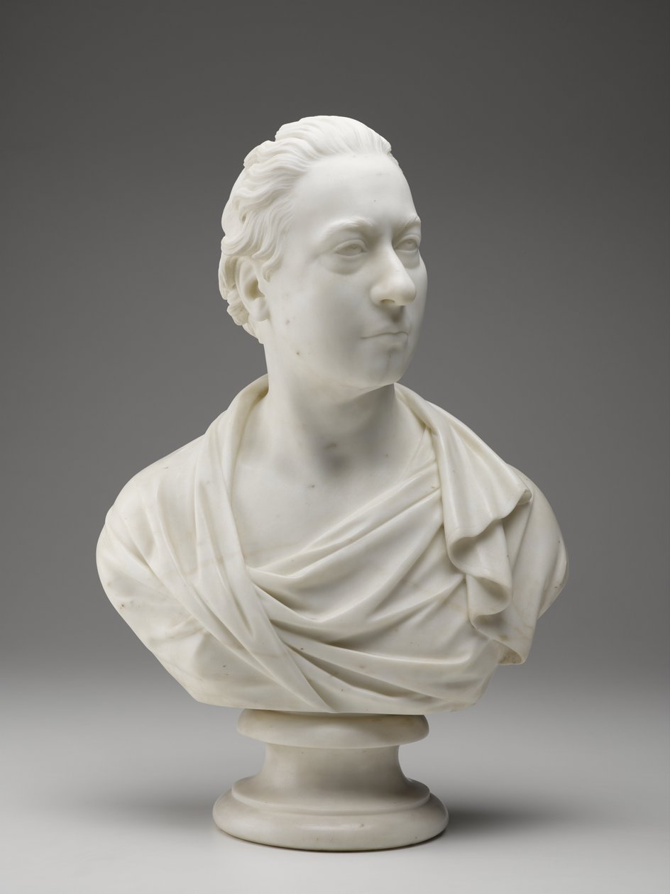 विलियम, लॉर्ड कैवेंडिश, देवोंशायर के पांचवें ड्यूक (1748-1811), c.1812 (संगमरमर) द्वारा जोसेफ नोलकेन्स