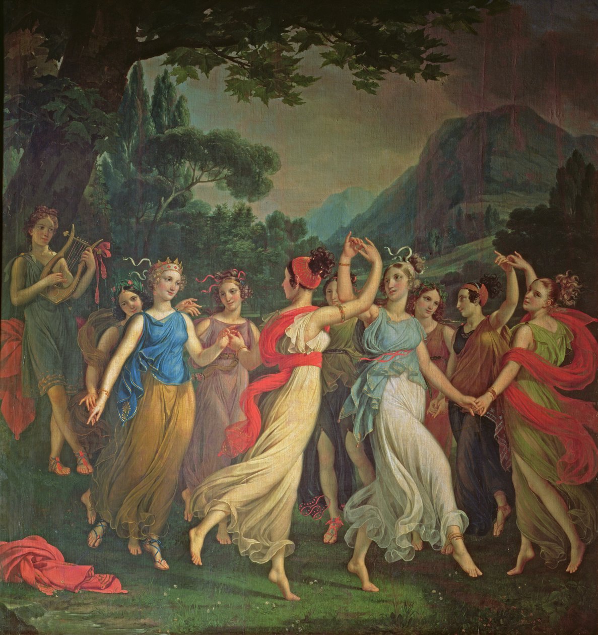 नृत्य, c.1802 द्वारा जोसेफ पेलिंक