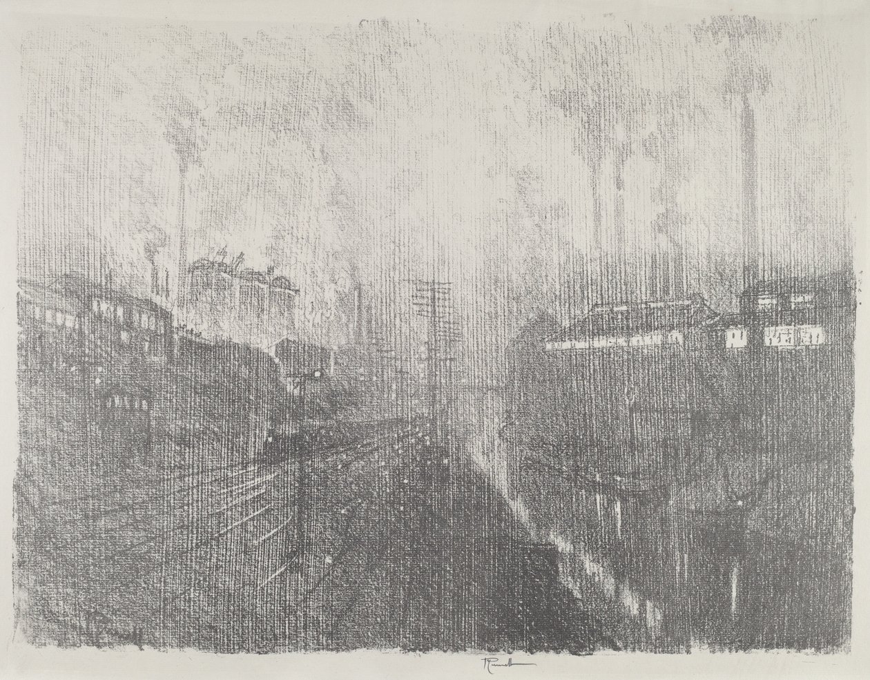 मुनियों के देश में शाम, 1916। द्वारा जोसेफ पेनेल