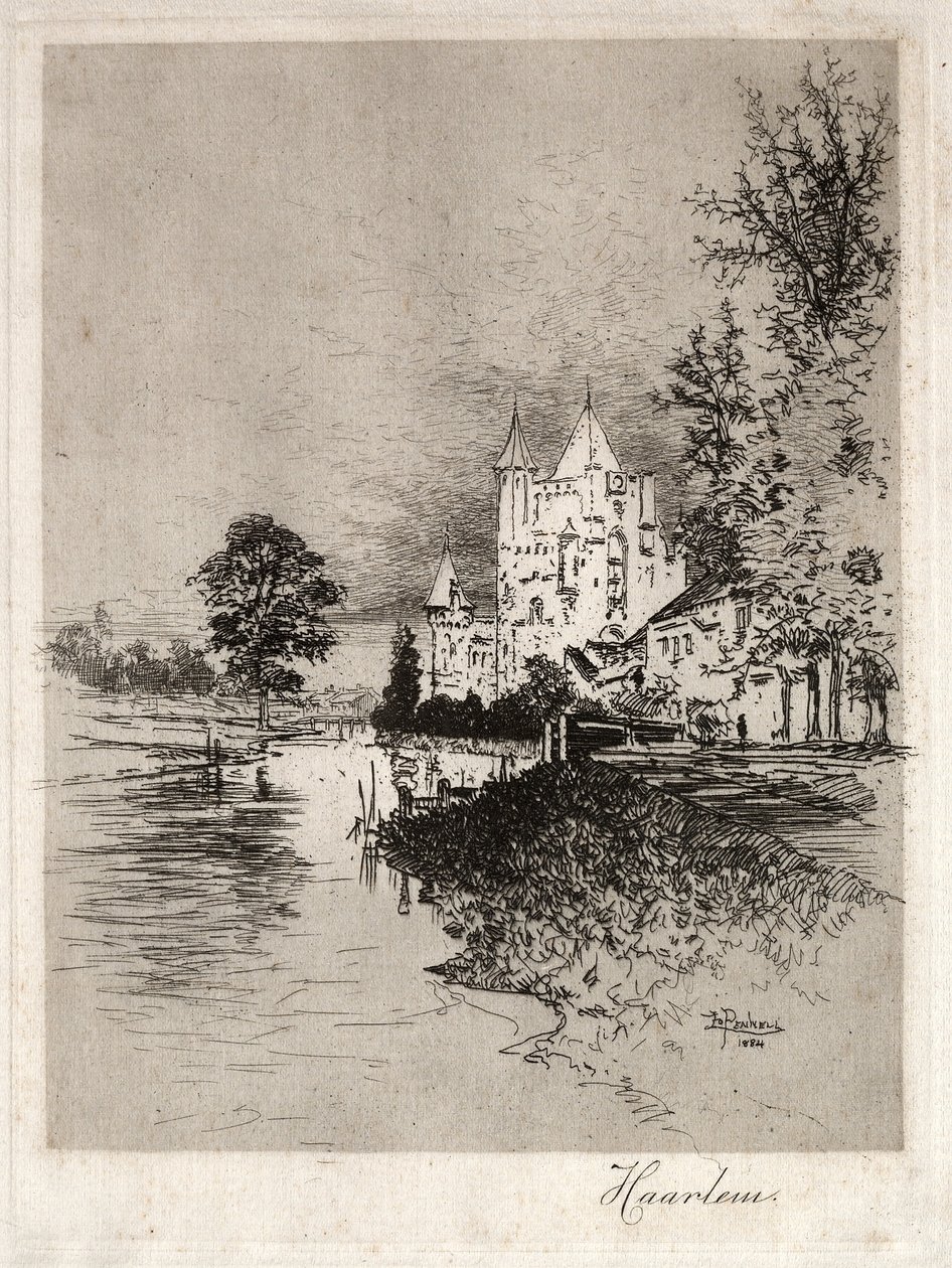 हरलेम, 1884। द्वारा जोसेफ पेनेल