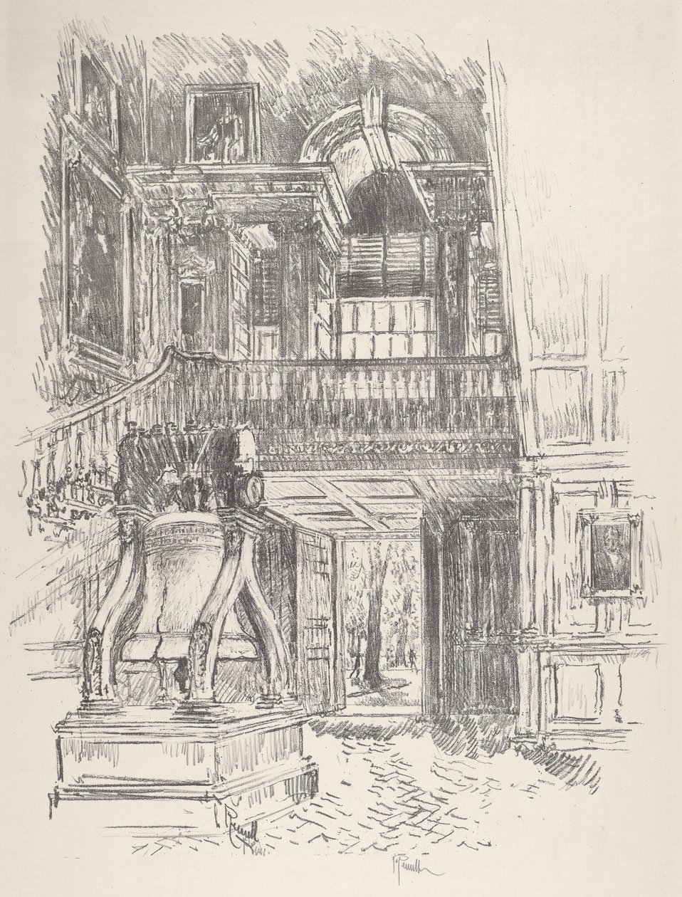लिबर्टी बेल, 1912। द्वारा जोसेफ पेनेल