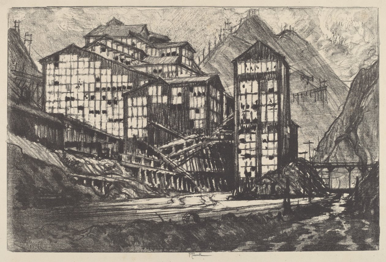 ओल्ड मिलियन आइज़, 1910। द्वारा जोसेफ पेनेल