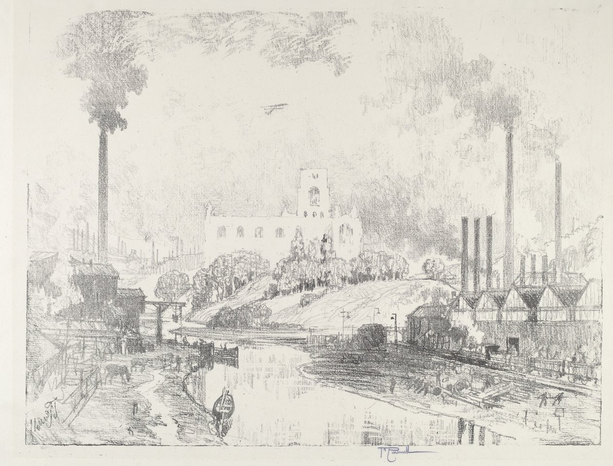 शांति और युद्ध, 1916। द्वारा जोसेफ पेनेल