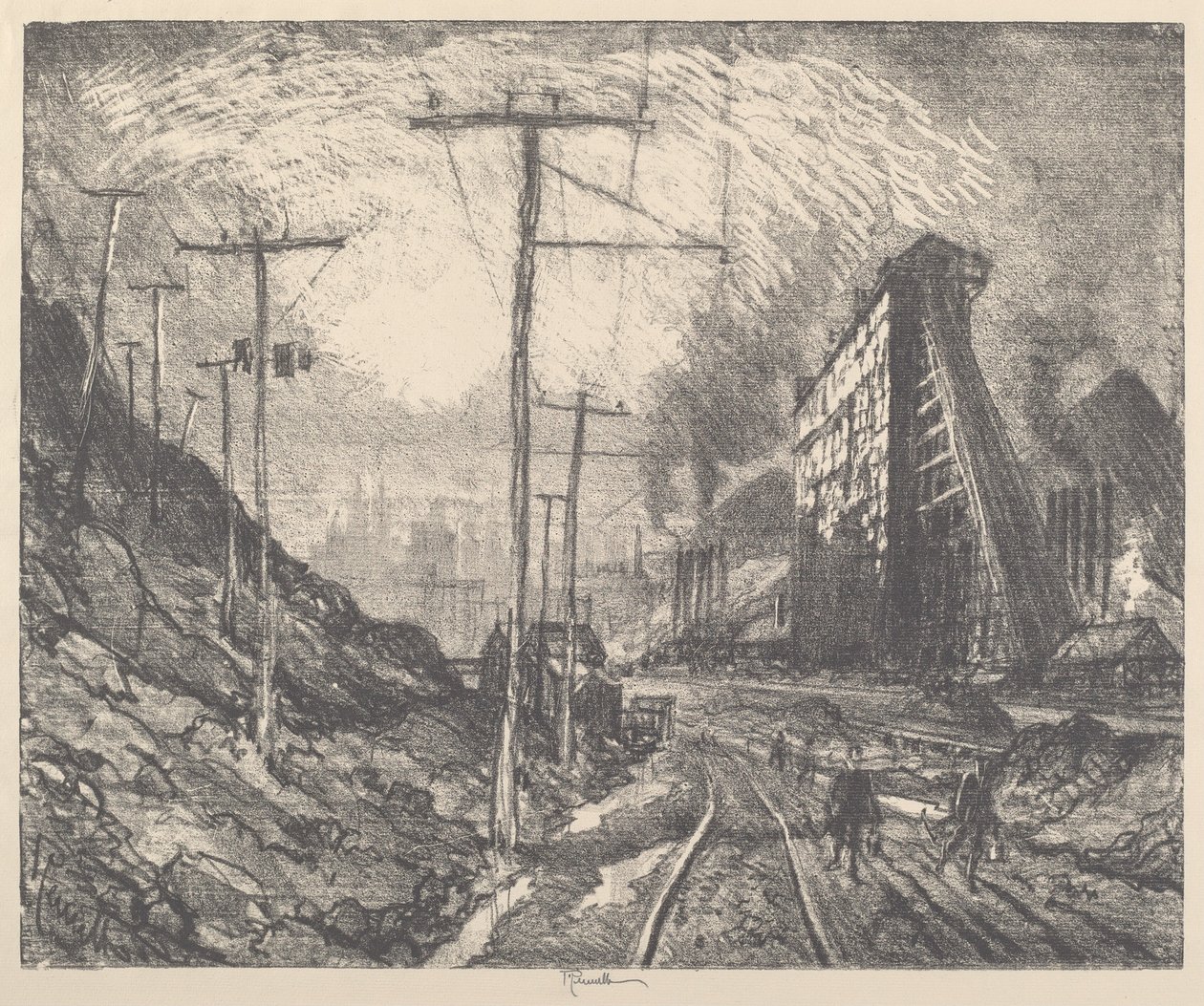 शेनानडोह, 1910। द्वारा जोसेफ पेनेल