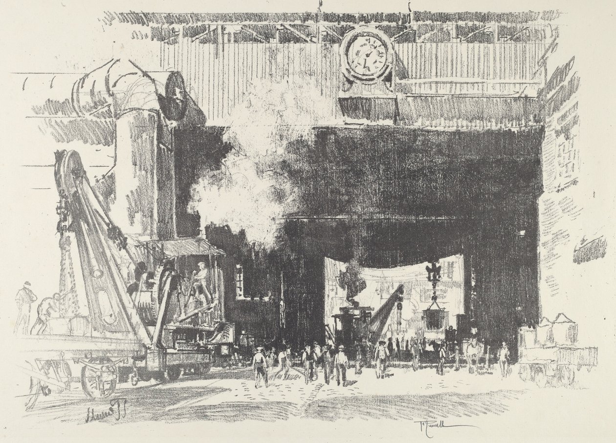 बड़ी दुकान का बड़ा द्वार, 1916। द्वारा जोसेफ पेनेल