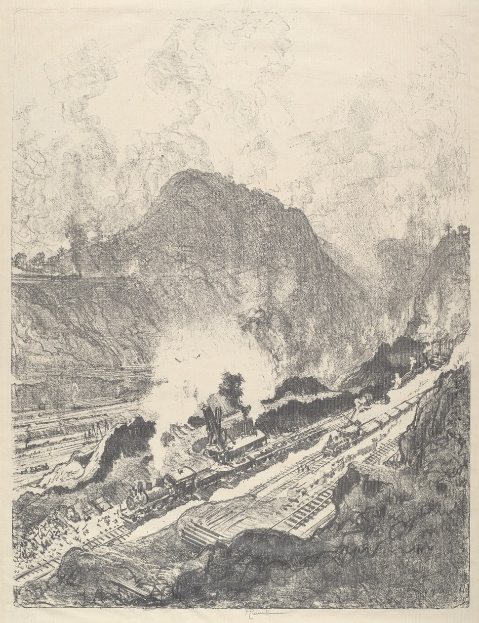द कट फ्रॉम कुलेबरा, 1912। द्वारा जोसेफ पेनेल