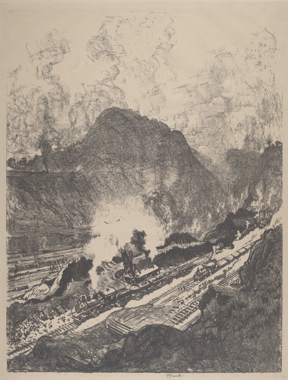 द कट फ्रॉम कुलेबरा, 1912। द्वारा जोसेफ पेनेल