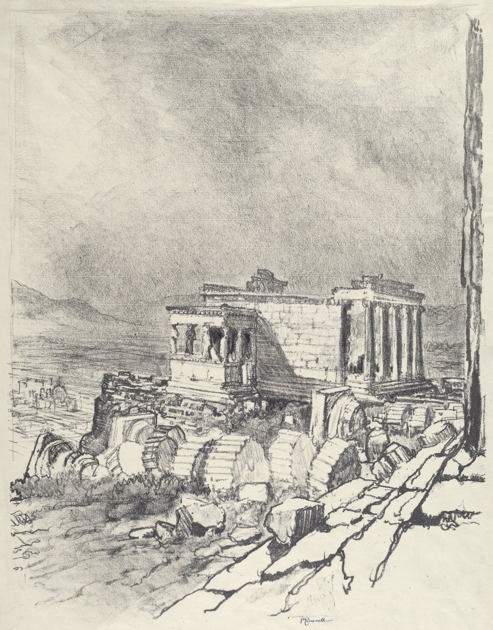 एराचेथेम, 1913। द्वारा जोसेफ पेनेल