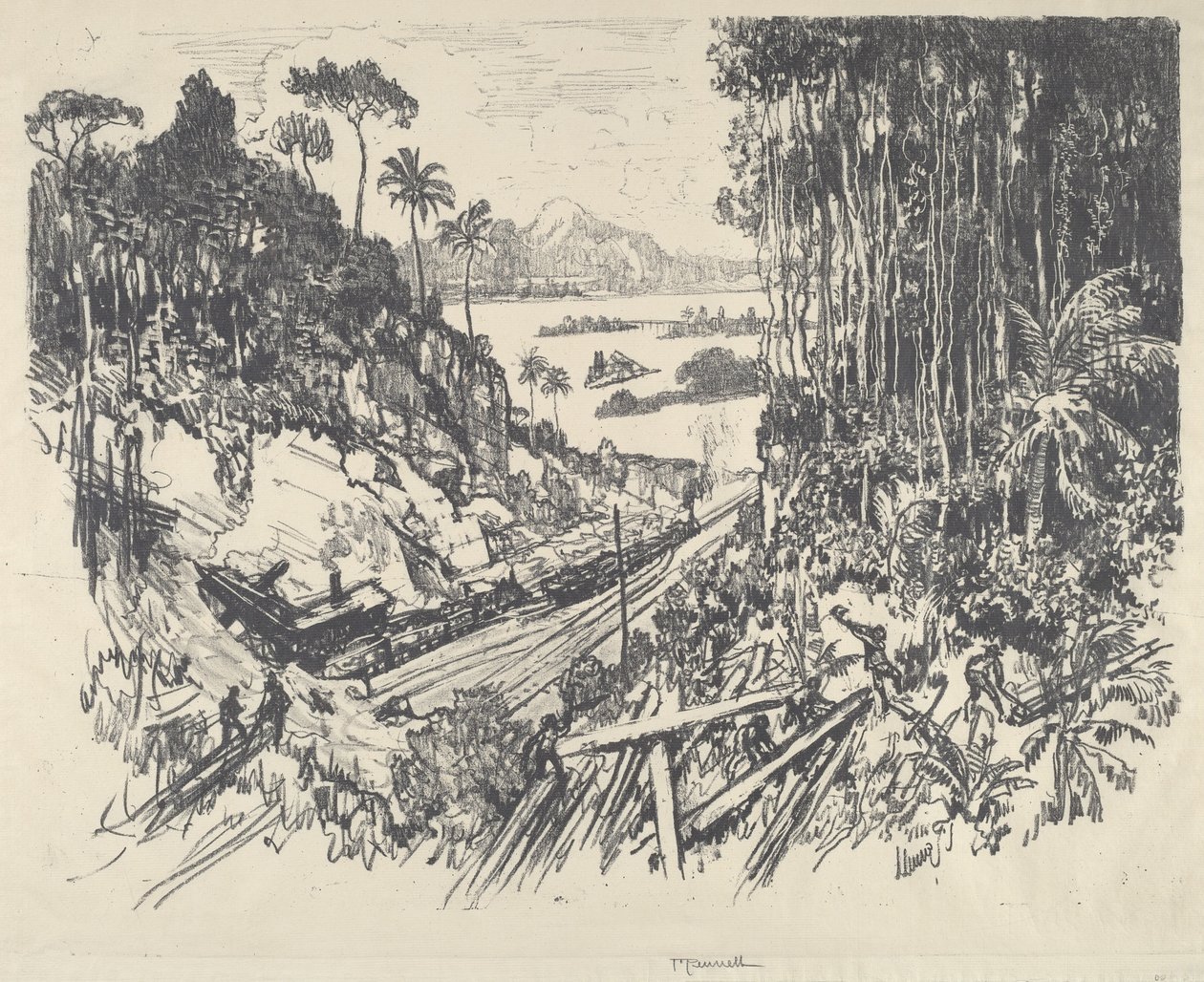 द जंगल, 1912। द्वारा जोसेफ पेनेल