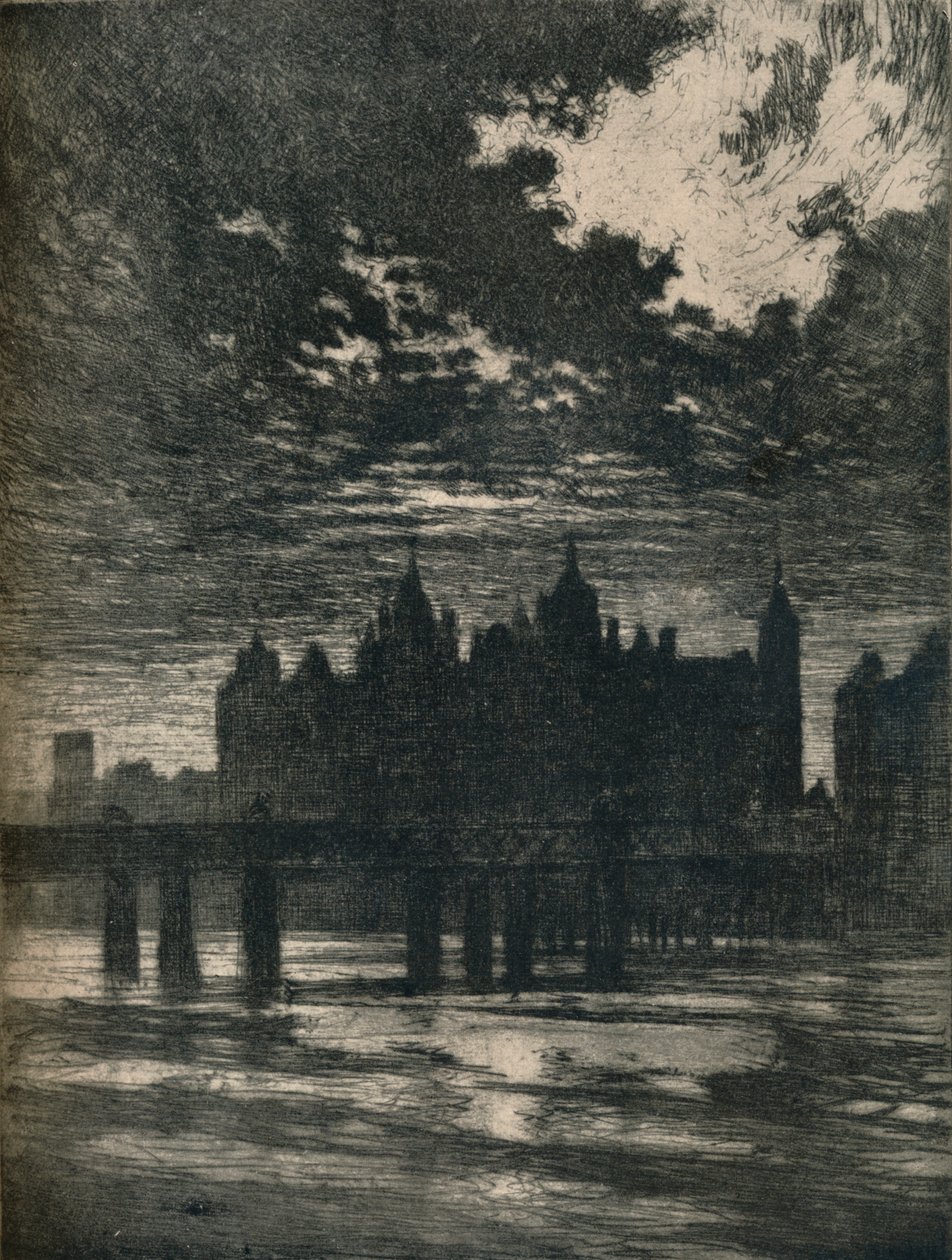 व्हाइटहॉल कोर्ट, 1903. 1906-7 द्वारा जोसेफ पेनेल