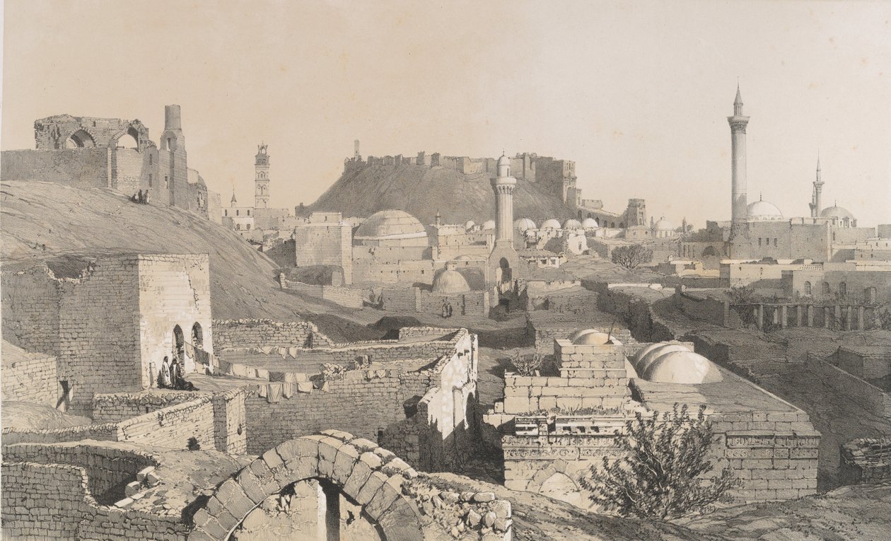 अलेप्पो, 1843। द्वारा जोसेफ फिलिबर्ट जिरॉल्ट डी प्रांगेय