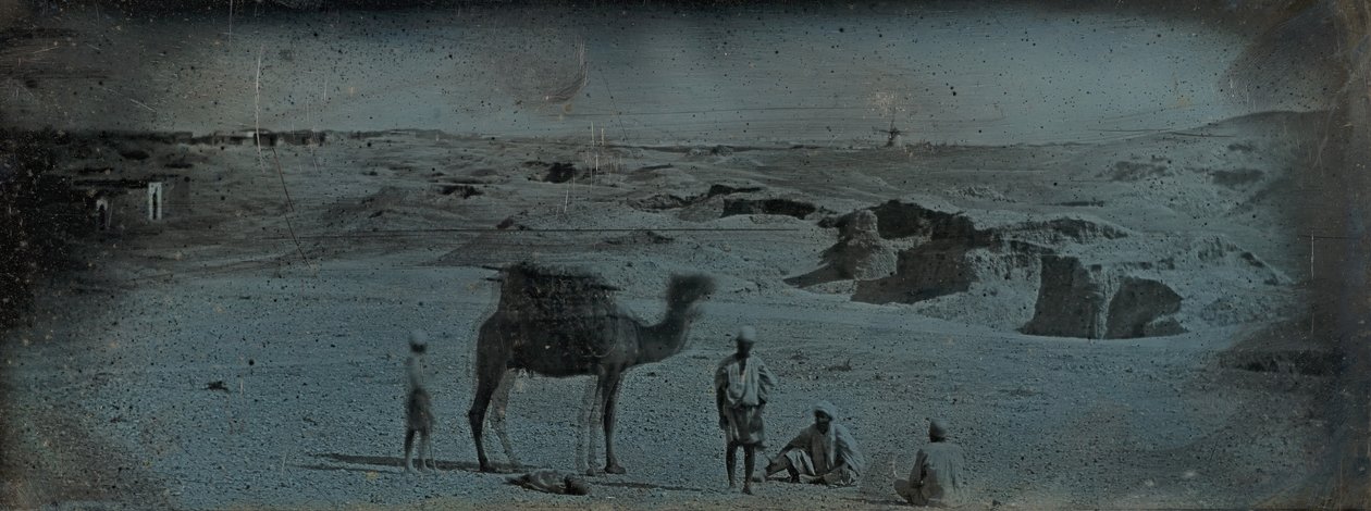 अलेक्जेंड्रिया के पास रेगिस्तान, 1842। द्वारा जोसेफ फिलिबर्ट जिरॉल्ट डी प्रांगेय