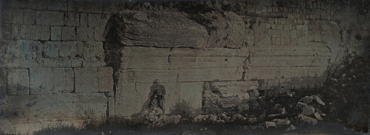 रॉबिन्सन आर्क, जेरूसलम, 1842-44। द्वारा जोसेफ फिलिबर्ट जिरॉल्ट डी प्रांगेय