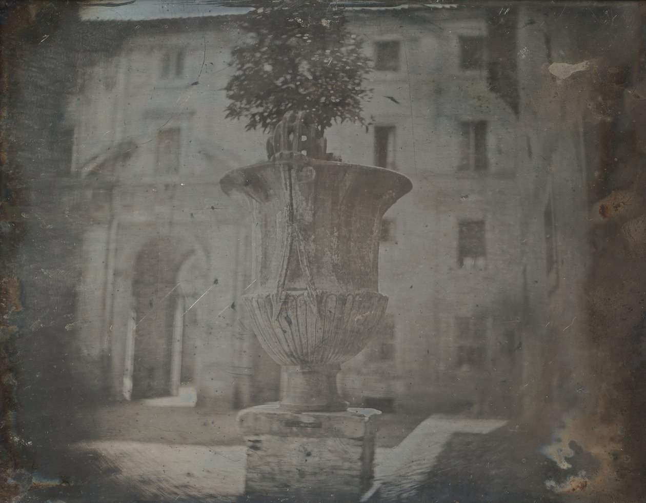 ट्रैस्टीवर, रोम में वासे, सांता सेसिलिया, 1842। द्वारा जोसेफ फिलिबर्ट जिरॉल्ट डी प्रांगेय