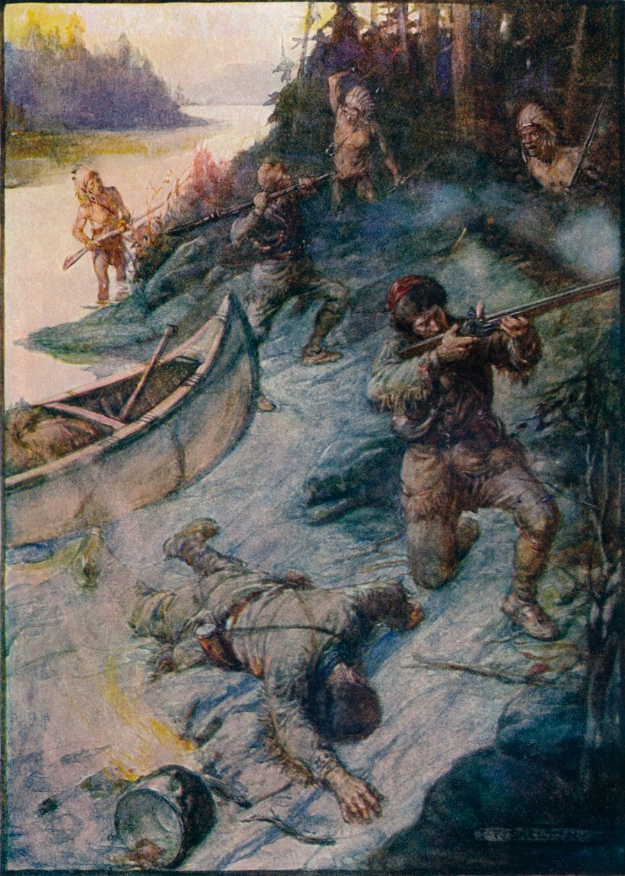 नो मैन वाज़ सेफ, नो लाइफ वाज़ सेफ, 1908, c1920 द्वारा जोसेफ रैटक्लिफ स्कीलटन