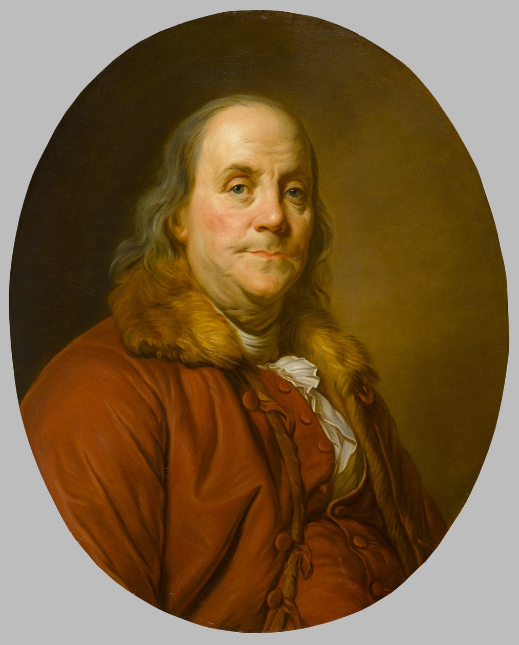 बेंजामिन फ्रैंकलिन (1706-1790), c.1779 द्वारा जोसेफ सिफ्रेड डुप्लेसिस