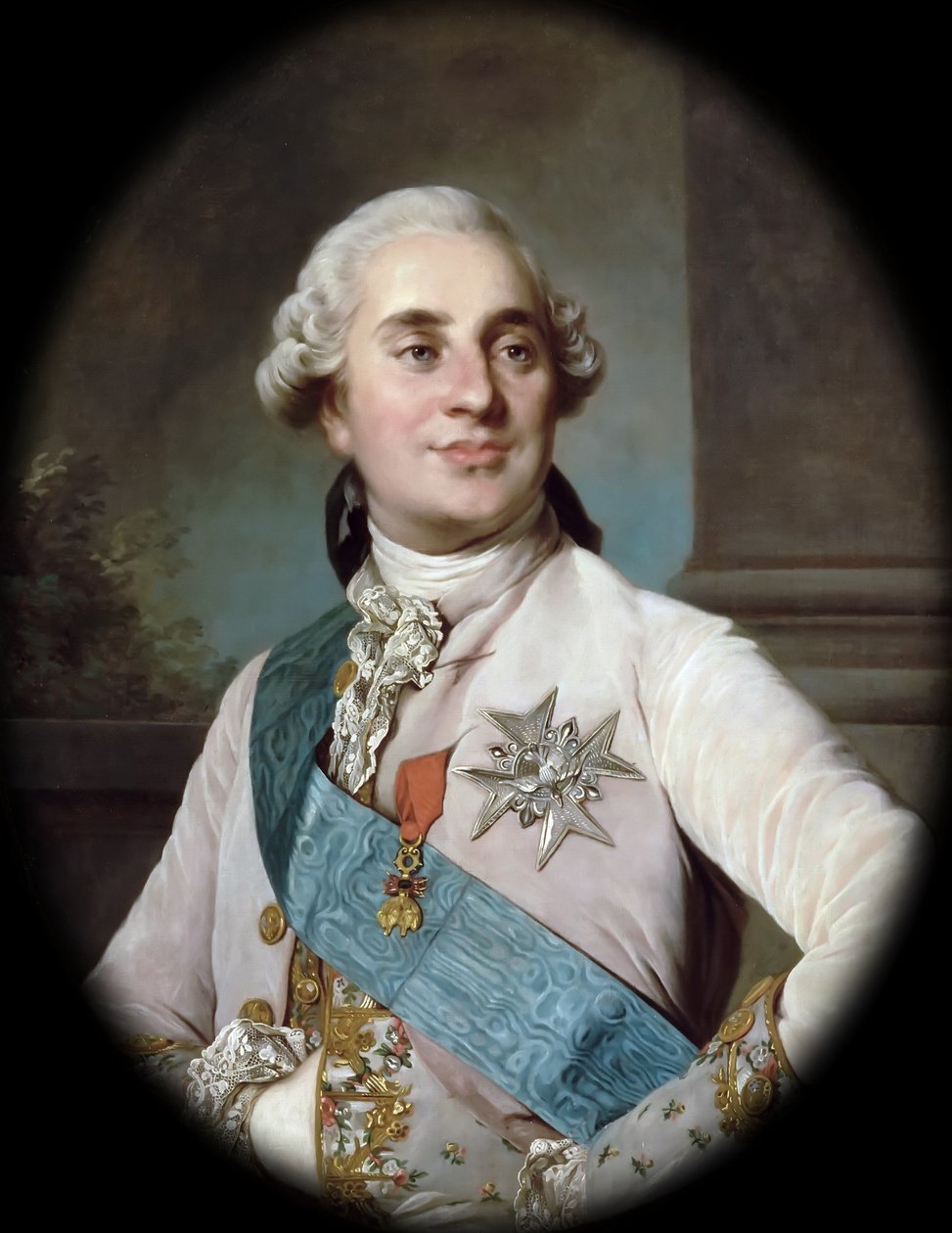 राजा लुई XVI 1754-1793 का पोर्ट्रेट द्वारा जोसेफ सिफ्रेड डुप्लेसिस