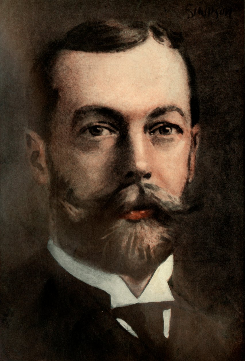 जॉर्ज वी।, इंग्लैंड के राजा, 1910। द्वारा जोसेफ सिम्पसन
