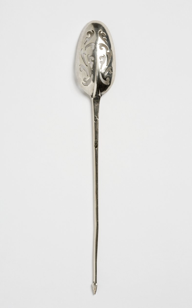 स्ट्रेनिंग स्पून, c.1725 (सिल्वर) द्वारा जोसेफ स्मिथ