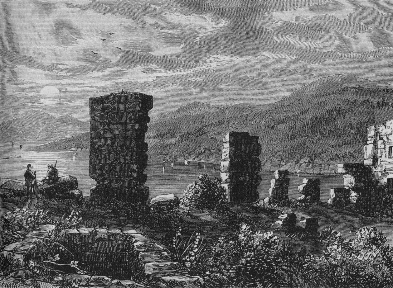 टिकोन्डरोगा फोर्ट, सी 1880 द्वारा जोसेफ स्वैन