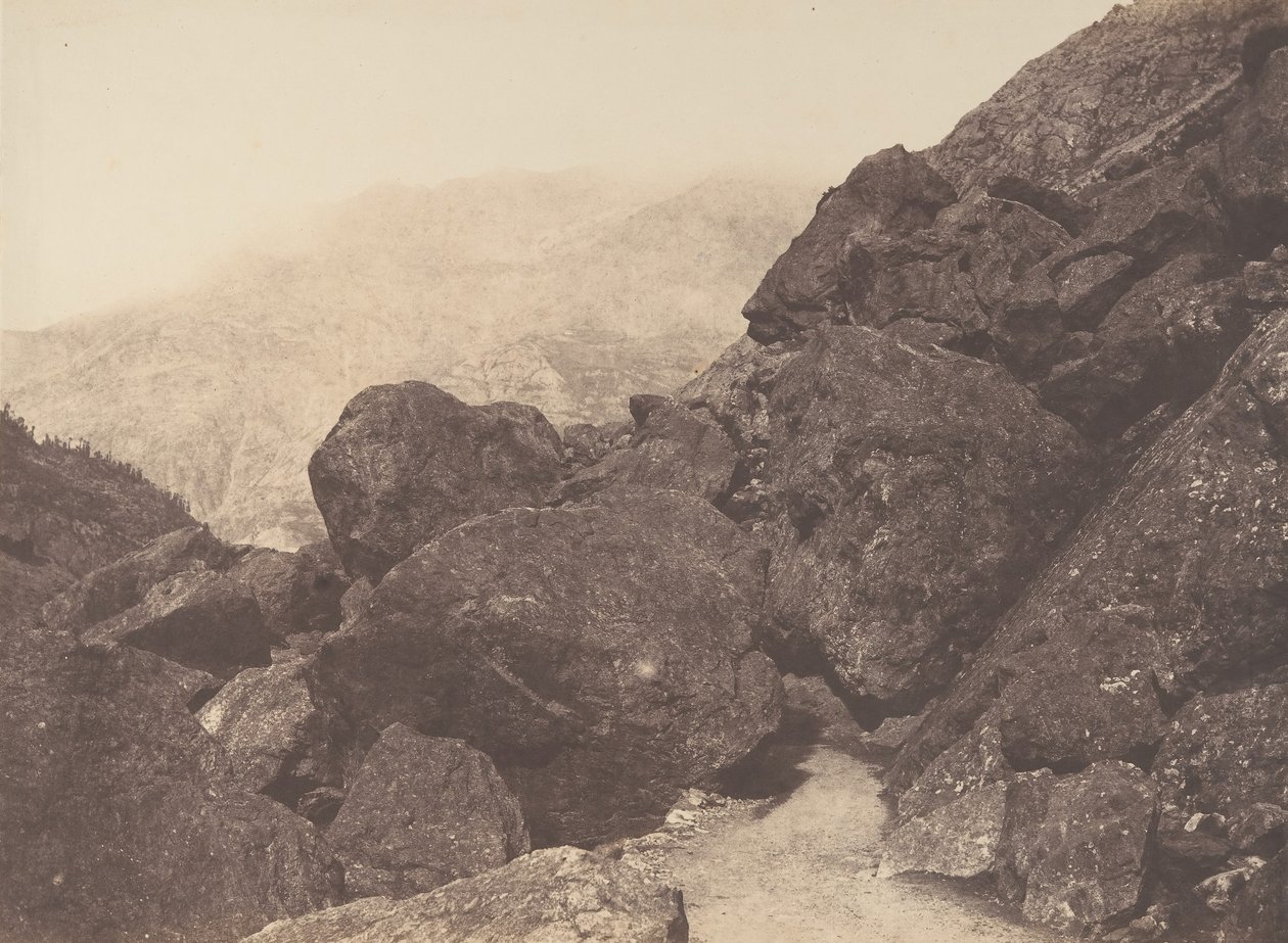 कैओस में ब्लॉक, सेंट-सौवेउर, 1853। द्वारा जोसेफ विगियर