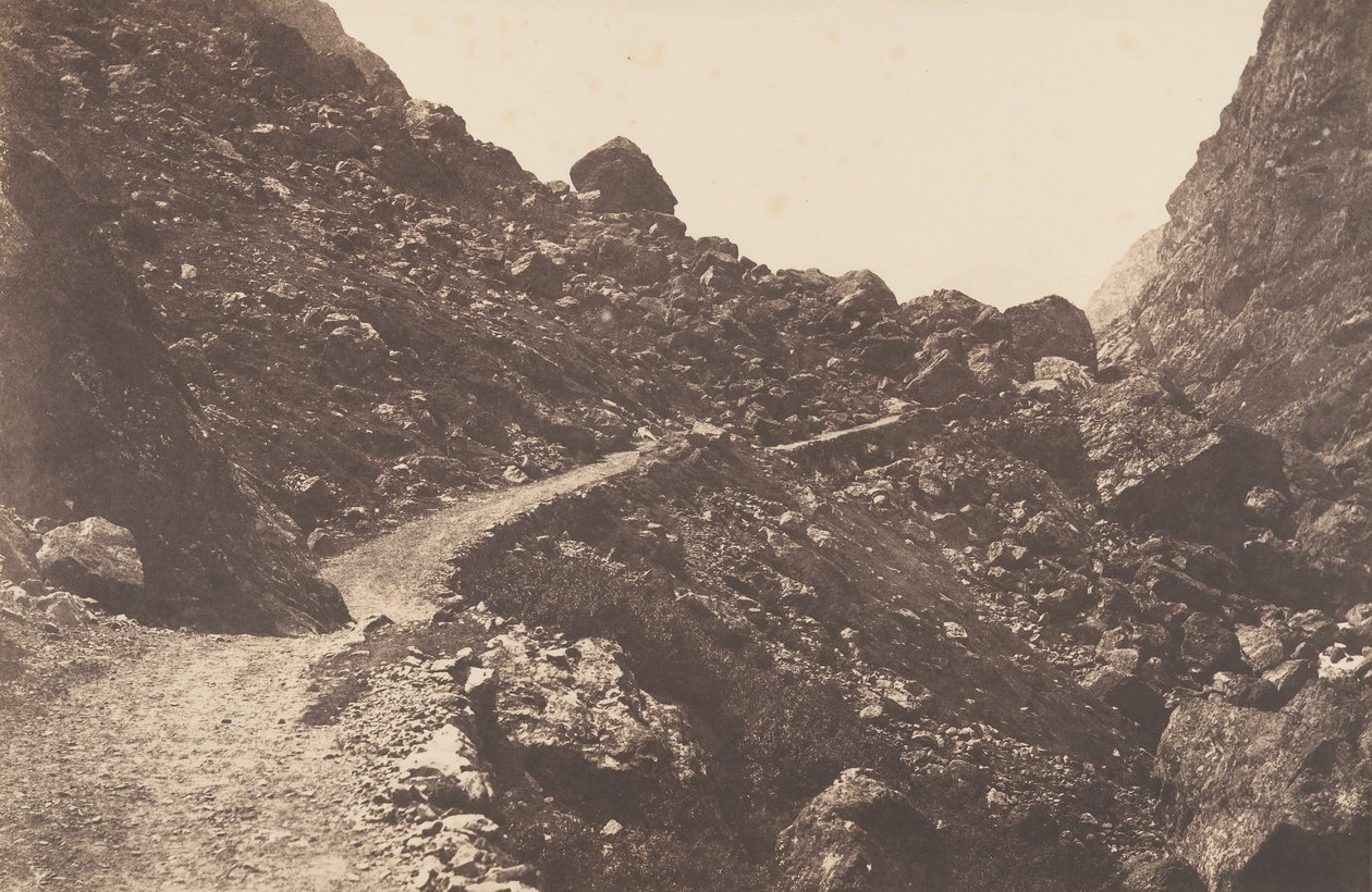 कैओस का पथ, सेंट-सौवेउर, 1853। द्वारा जोसेफ विगियर