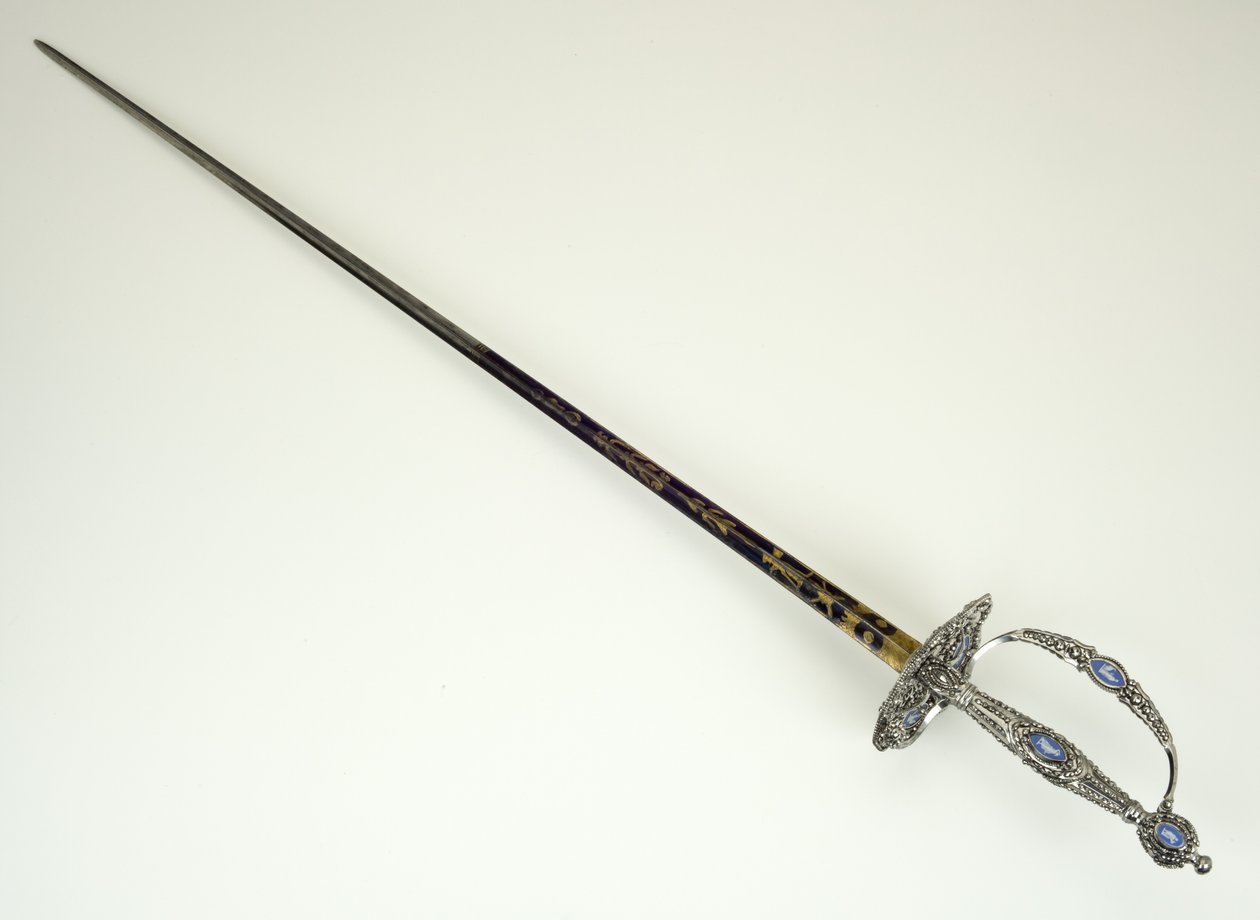 स्मॉलवर्ड, c.1790 (मुखर, जला हुआ, धुँधला और लोहे और जैस्पर वेयर के साथ सोने का पानी चढ़ा हुआ स्टील) द्वारा जोशिया वेजवुड