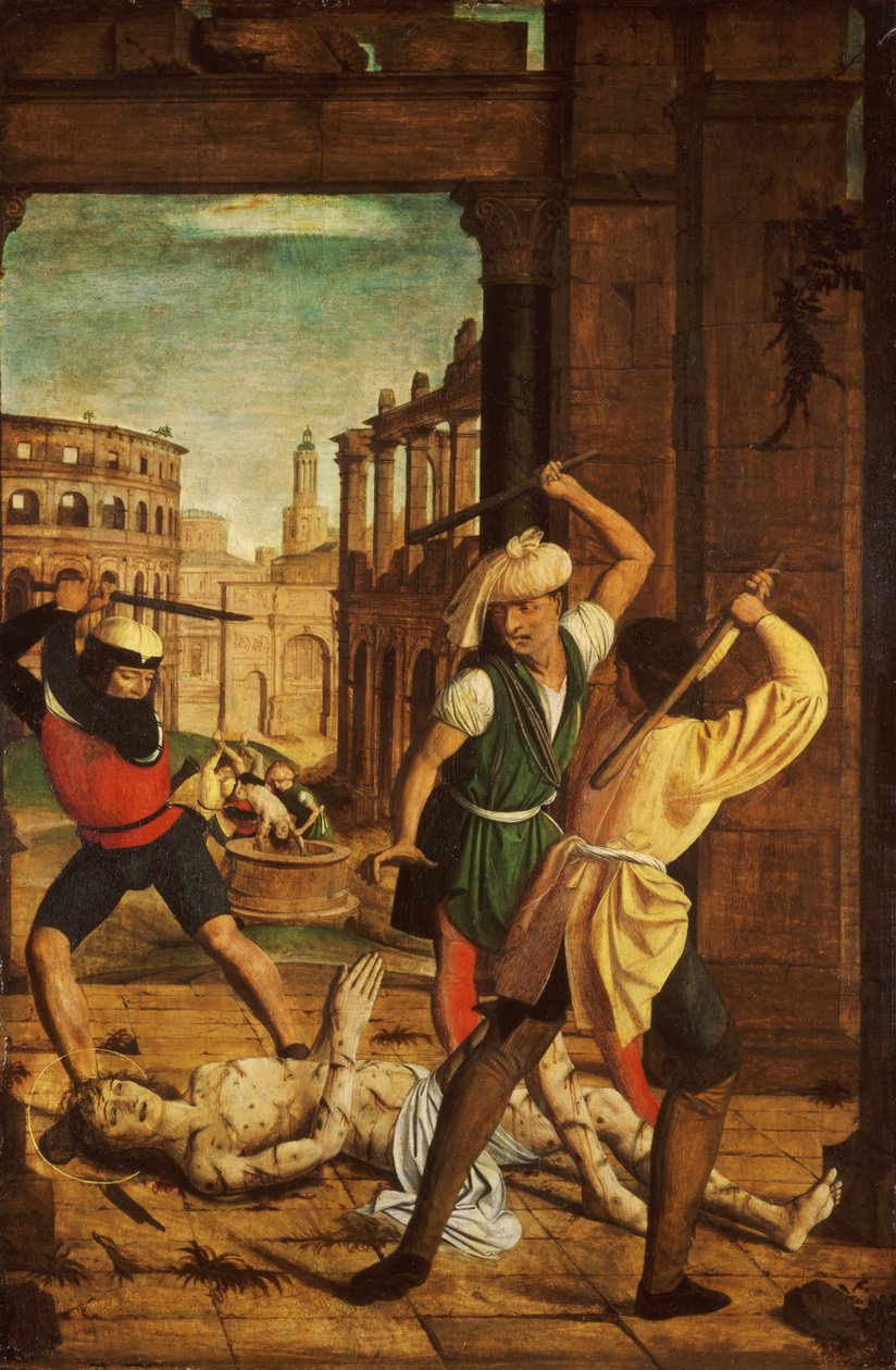 सेंट सेबेस्टियन की शहादत, c.1497 द्वारा जोसे लिफ़रनेक्सी