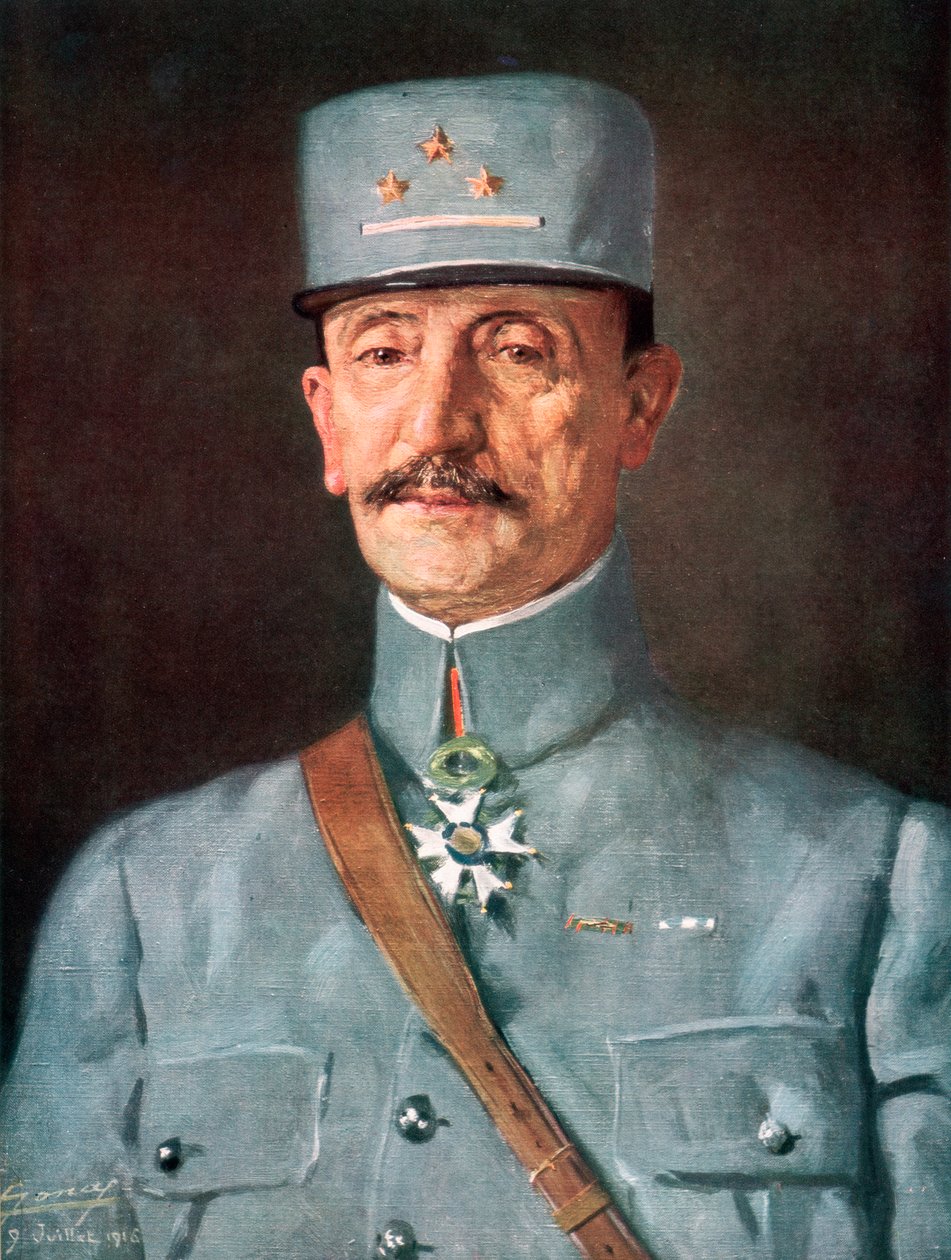 प्रथम विश्व युद्ध, 1916, 1926 के दौरान फ्रांसीसी सेना अधिकारी जनरल मजेल। द्वारा जुलियट