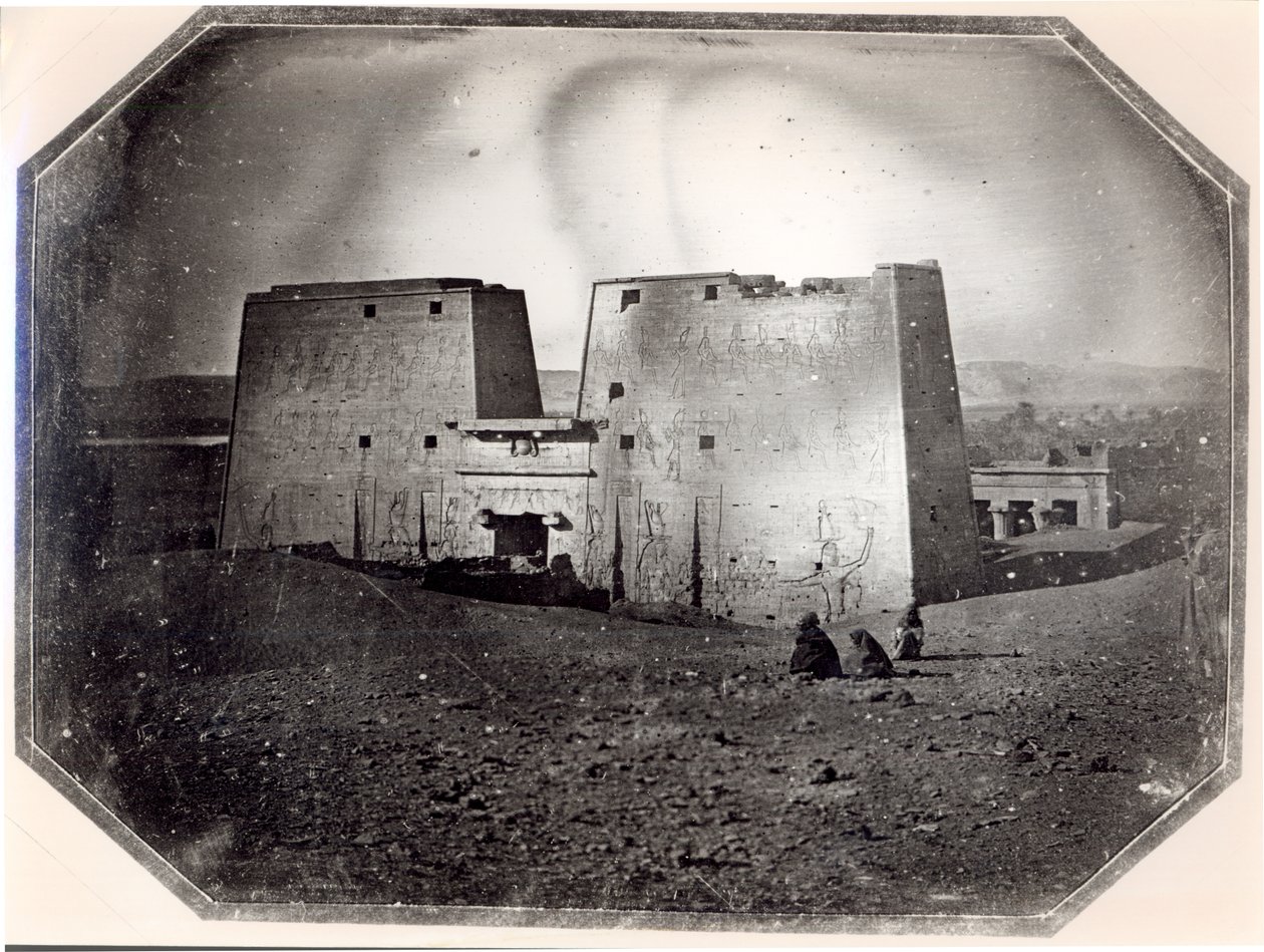 मिस्र में दृश्य, 1845-6 (डागरेरेोटाइप) द्वारा जूल्स इटियर