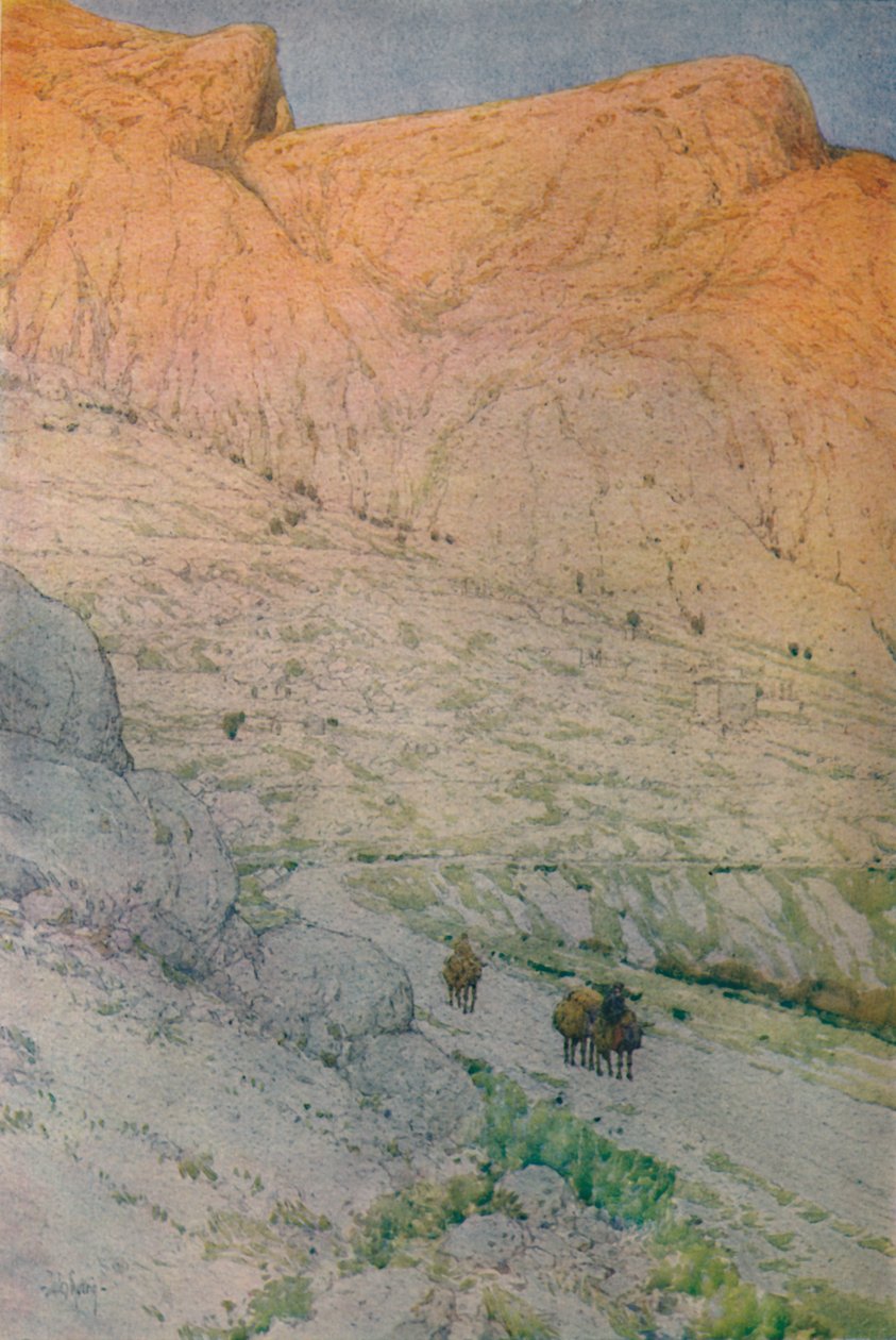 प्राचीन डेल्फी की साइट, 1913 द्वारा जूल्स गुएरिन