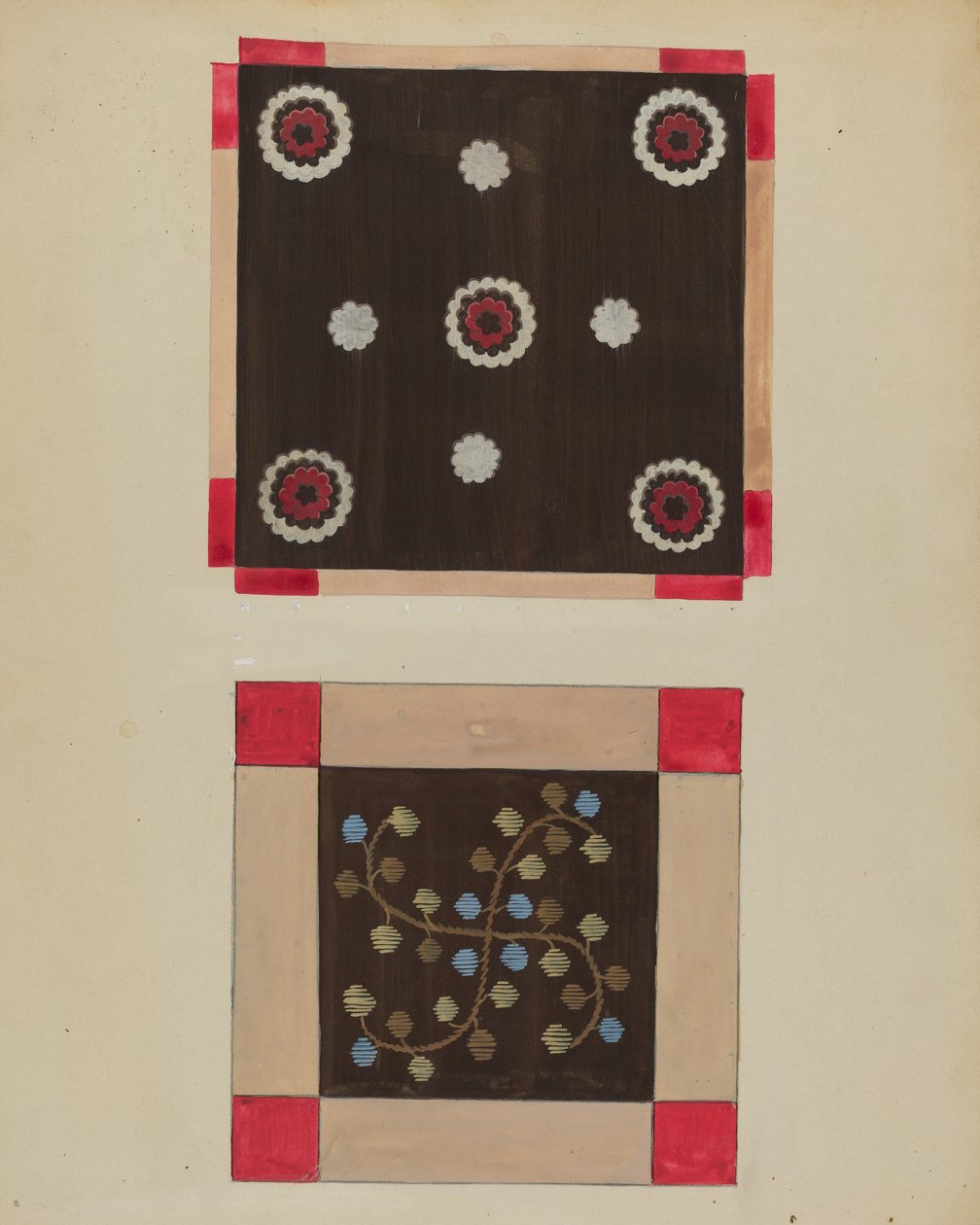 बटन गलीचा, सी। 1936. द्वारा जूल्स लेफ़ेवरे