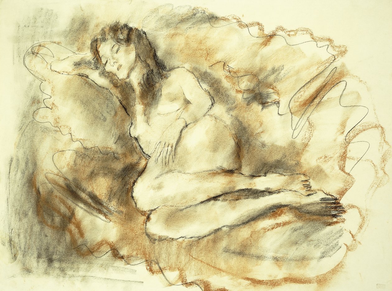 झूठ बोलना Nude; नू लेयर, 1929 द्वारा जूल्स पास्किन