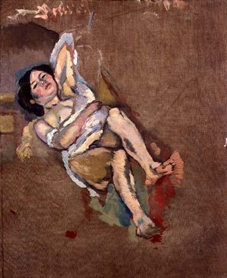 द लिमोसिन वुमन, c.1908 (कैनवास पर तेल) द्वारा जूल्स पास्किन