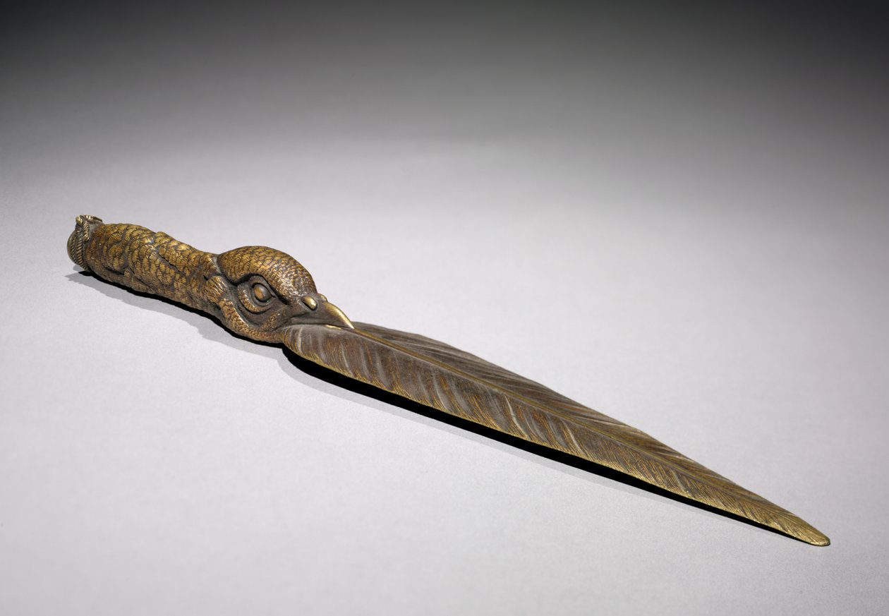 पेपर नाइफ, 1800s द्वारा जूल्स पियरे मोइनेज