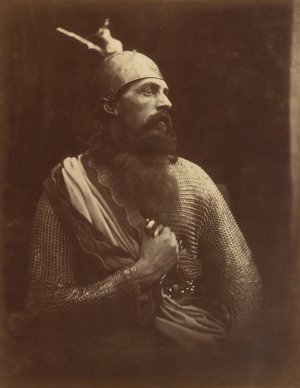 द पासिंग ऑफ किंग आर्थर, 1874। द्वारा जूलिया मार्गरेट कैमरून