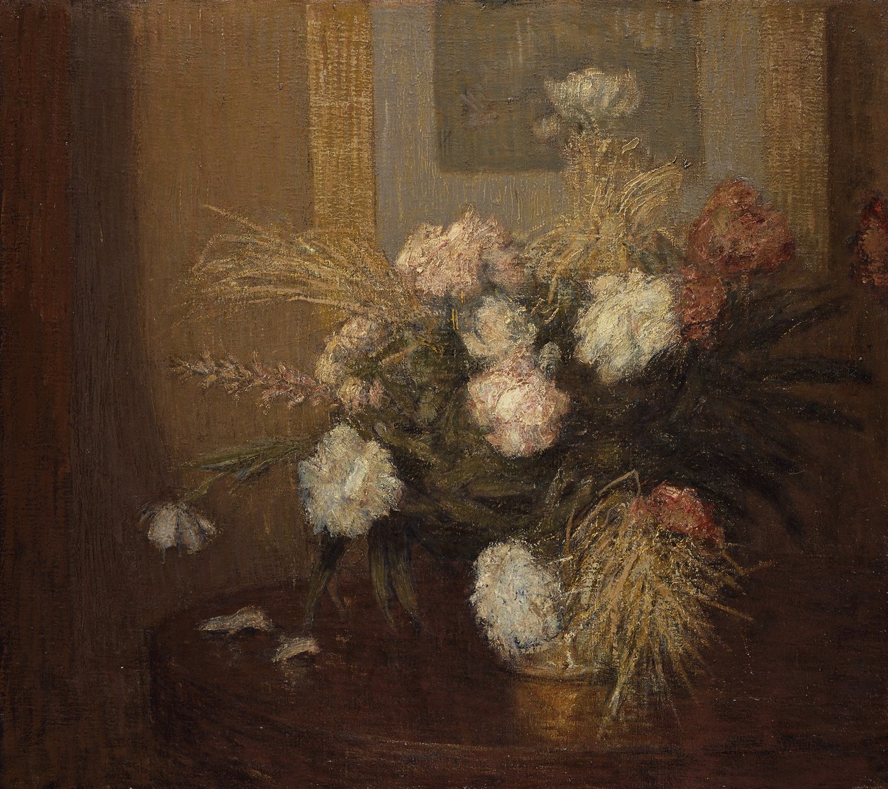 peonies, द्वारा जूलियन एल्डन वियर