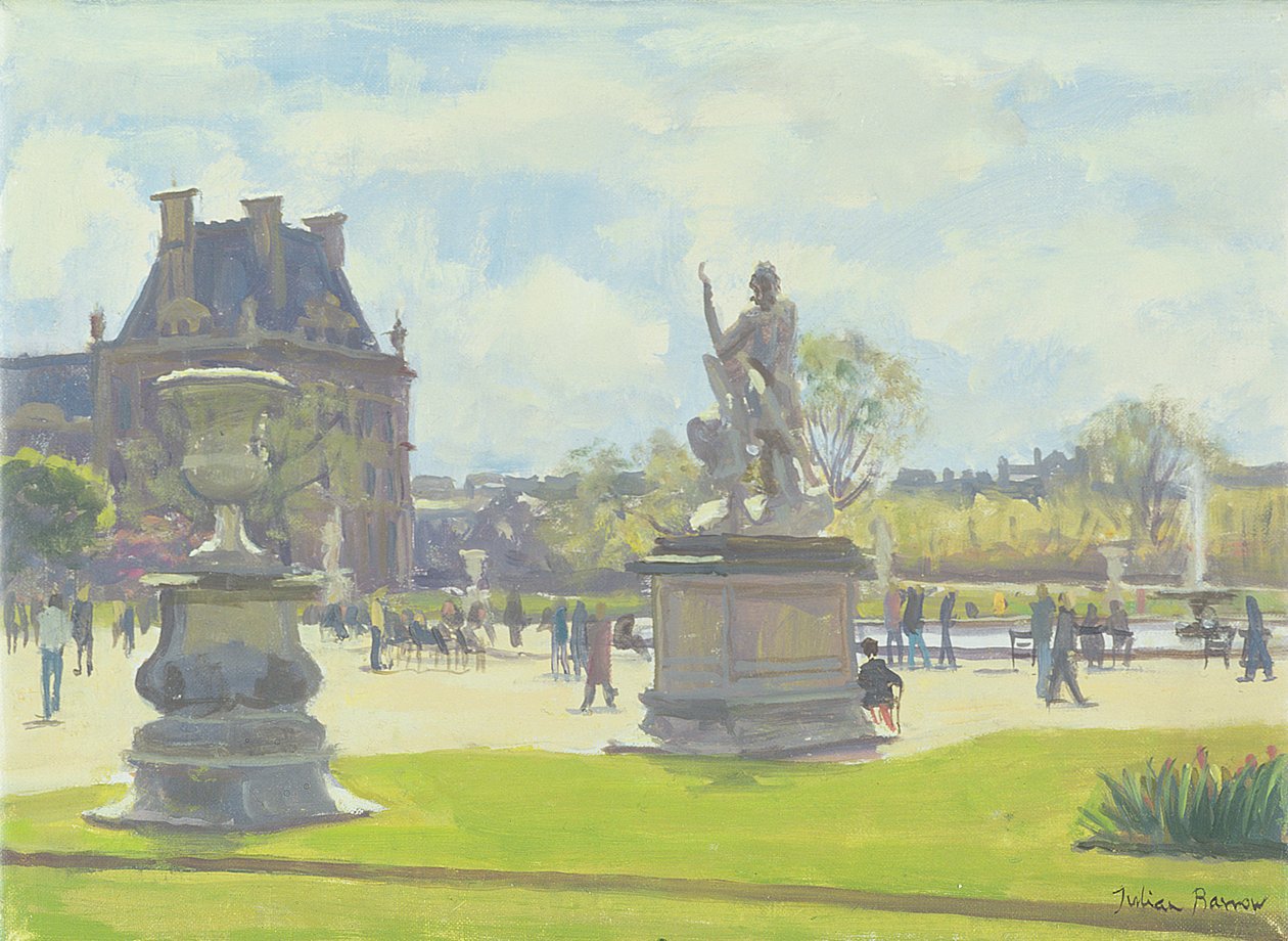 Tuileries, पेरिस में दोपहर द्वारा जूलियन बैरो