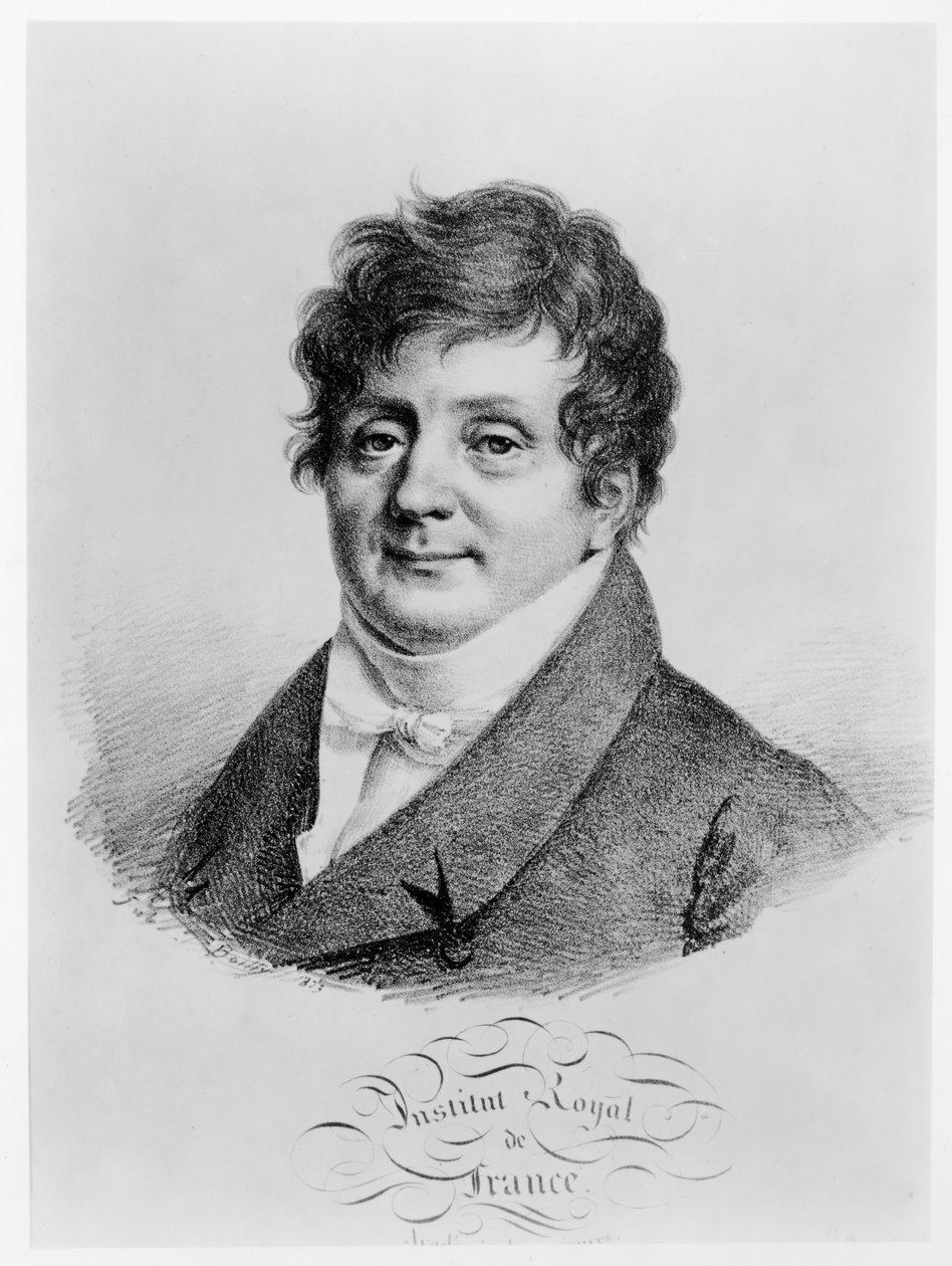 जोसेफ फूरियर (1768-1830) ने &39;सेलेब्रिटीज ऑफ पोर्ट्रेट्स ऑफ एकेडमिक सेलेब्रिटीज&39;, 1823 द्वारा जूलियन लियोपोल्ड बोइली