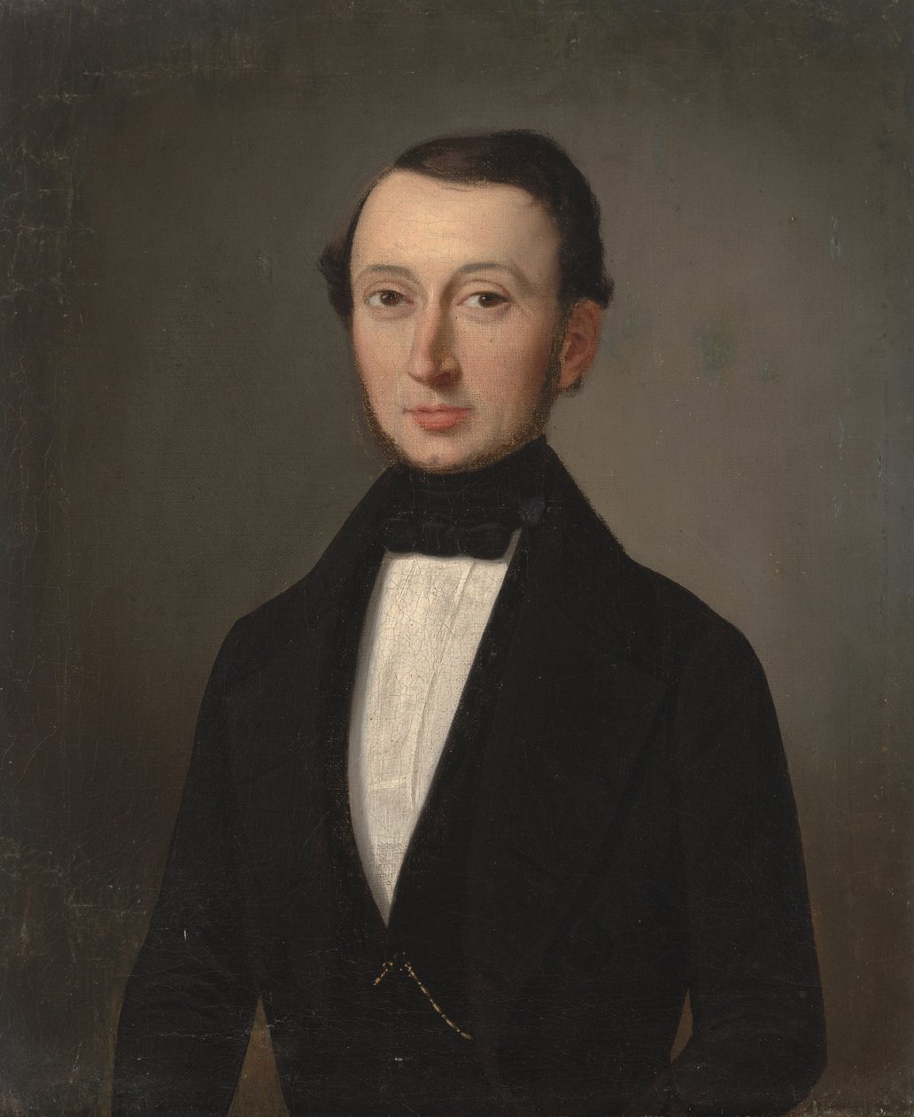 क्रेओल जेंटलमैन का चित्र, c.1835-37 (कैनवास पर तेल) द्वारा जूलियन हडसन